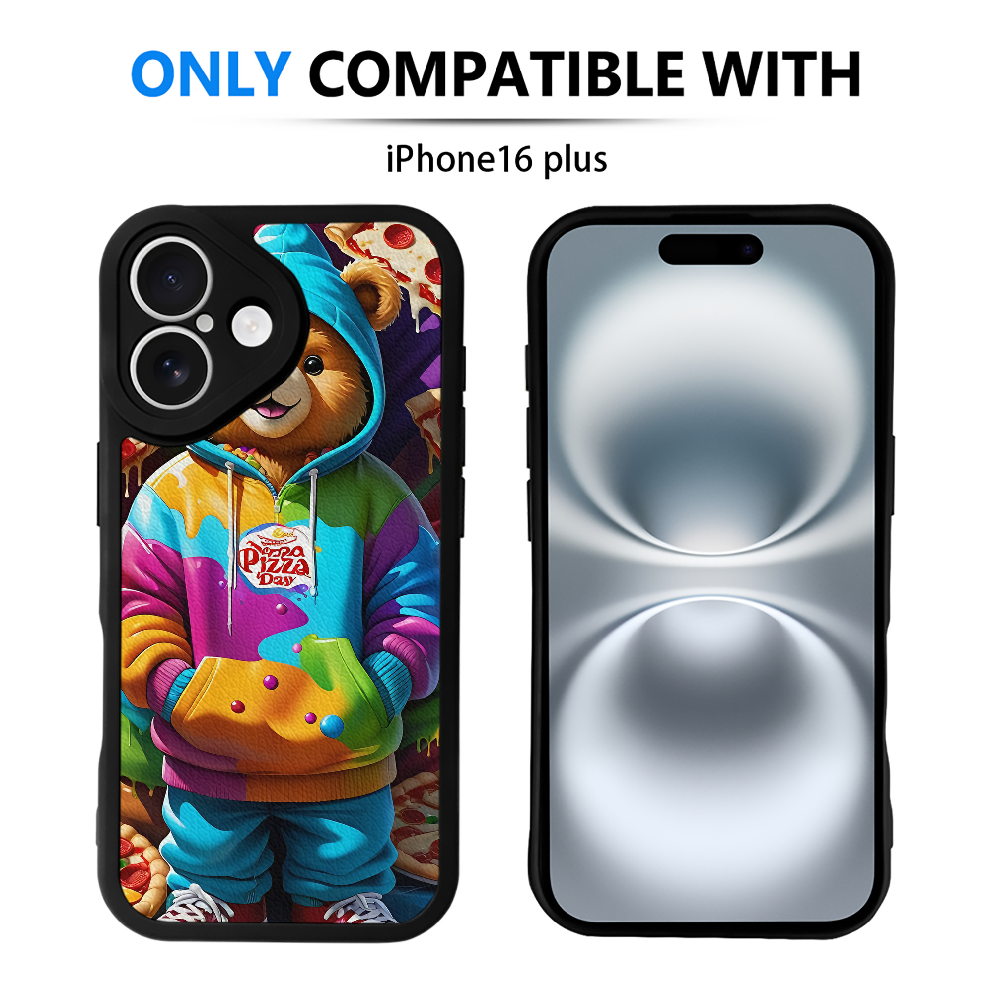 （画像用） ミッキーマウス Mickey Mouse 【iPhone 16シリーズ対応】シリコンスマホケース（レザー調） 材質：シリコン